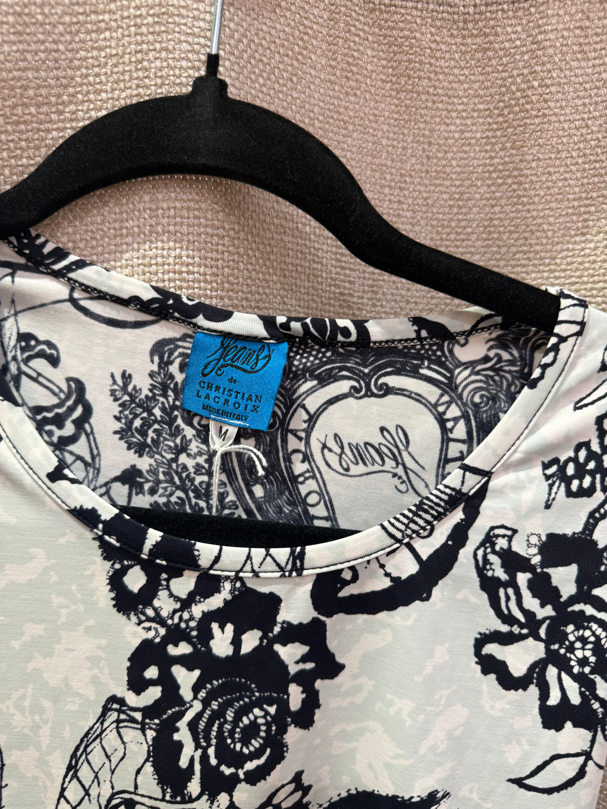 Top Christian Lacroix Gris T.S/M 08/06