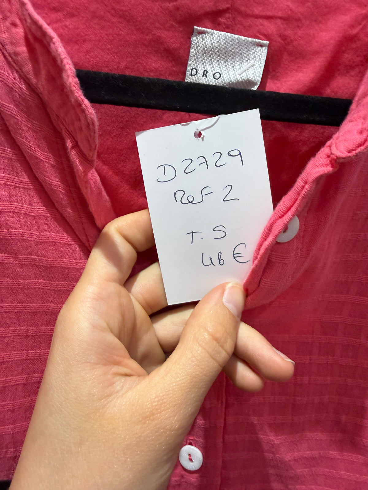 Robe rose drolatic T.S 07/06