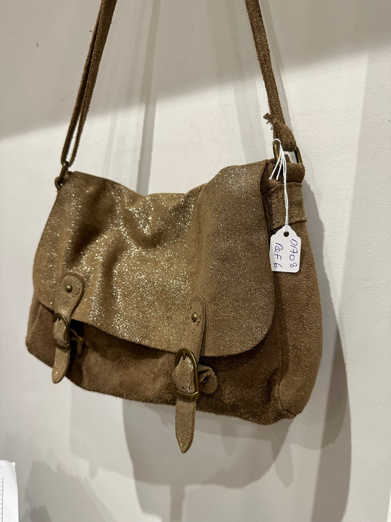 Sac en daim camel