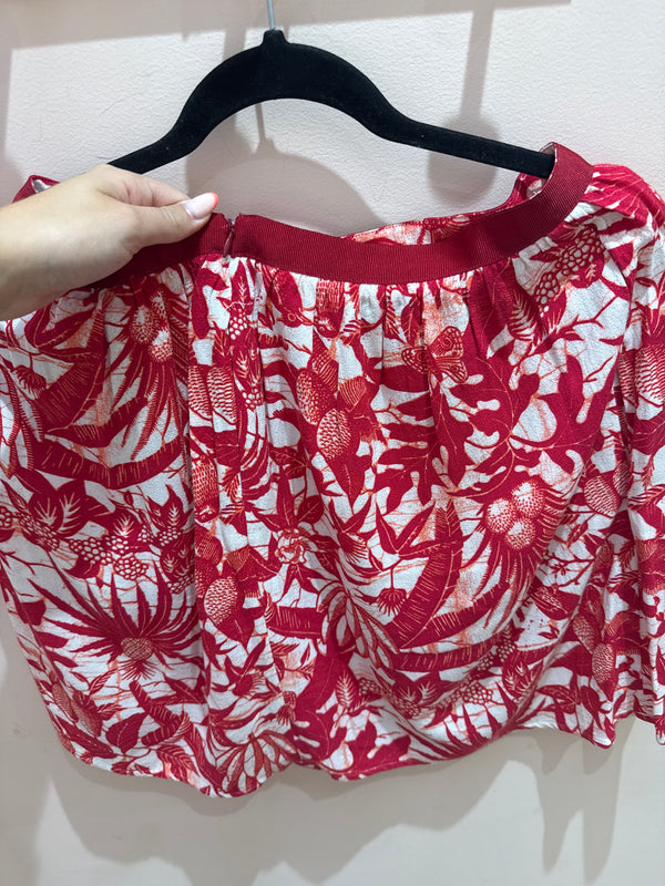 American Vintage Jupe Rouge et blanc T.38