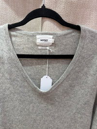 pull gris not shy en cachemire T.L 28/08