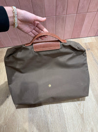 Pochette sacoche Longchamp kaki