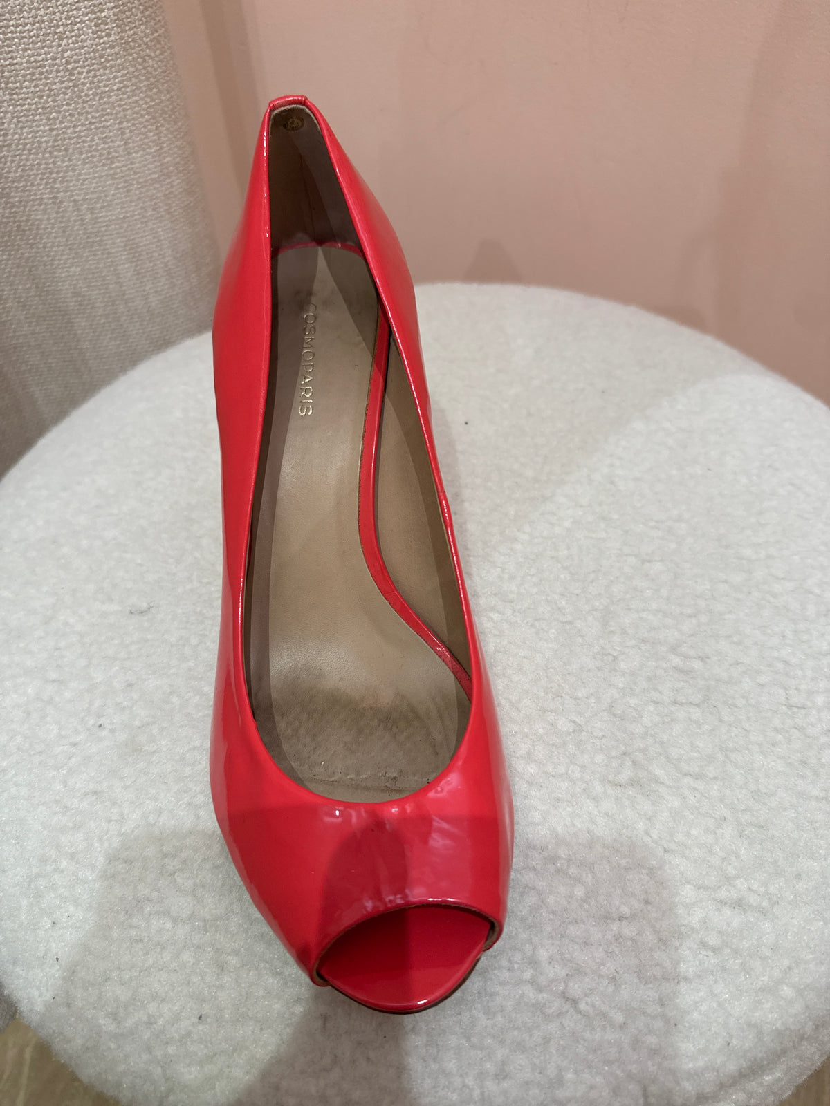 Escarpins Cosmo Paris corail T.39 20/06