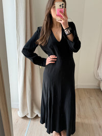 Robe longue Twinset noire T.M