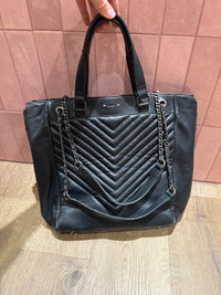 Sac en cuir ikks noir