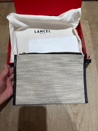 Pochette Lancel creme 26/05