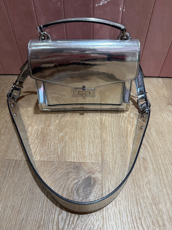 Sac argenté cuir the Kooples 19/07