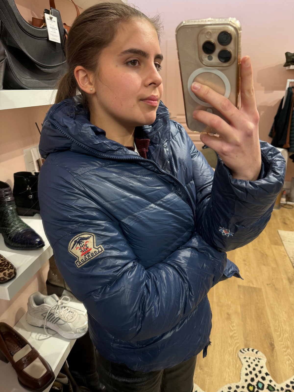 Lograda - Bleue - T.42 - Doudoune