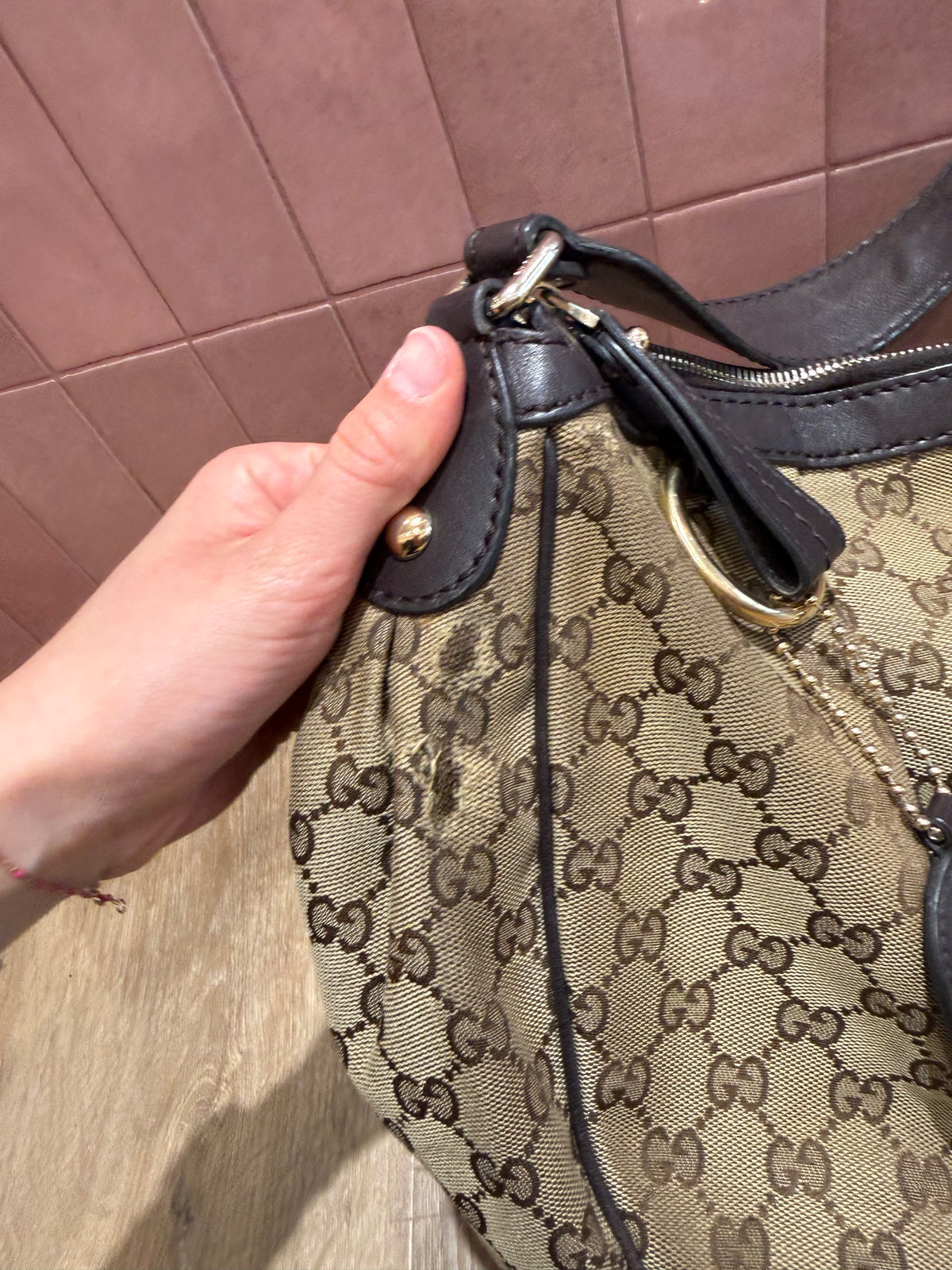 Sac Gucci sukey monogramme