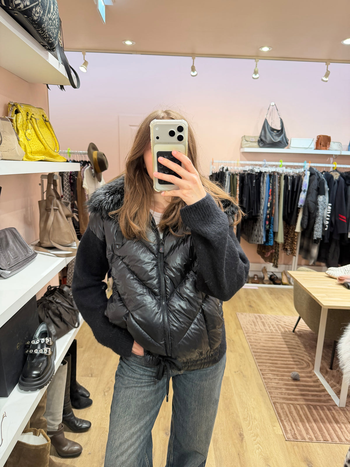 Veste moncler T.XS taille grand (36/38) 19/10