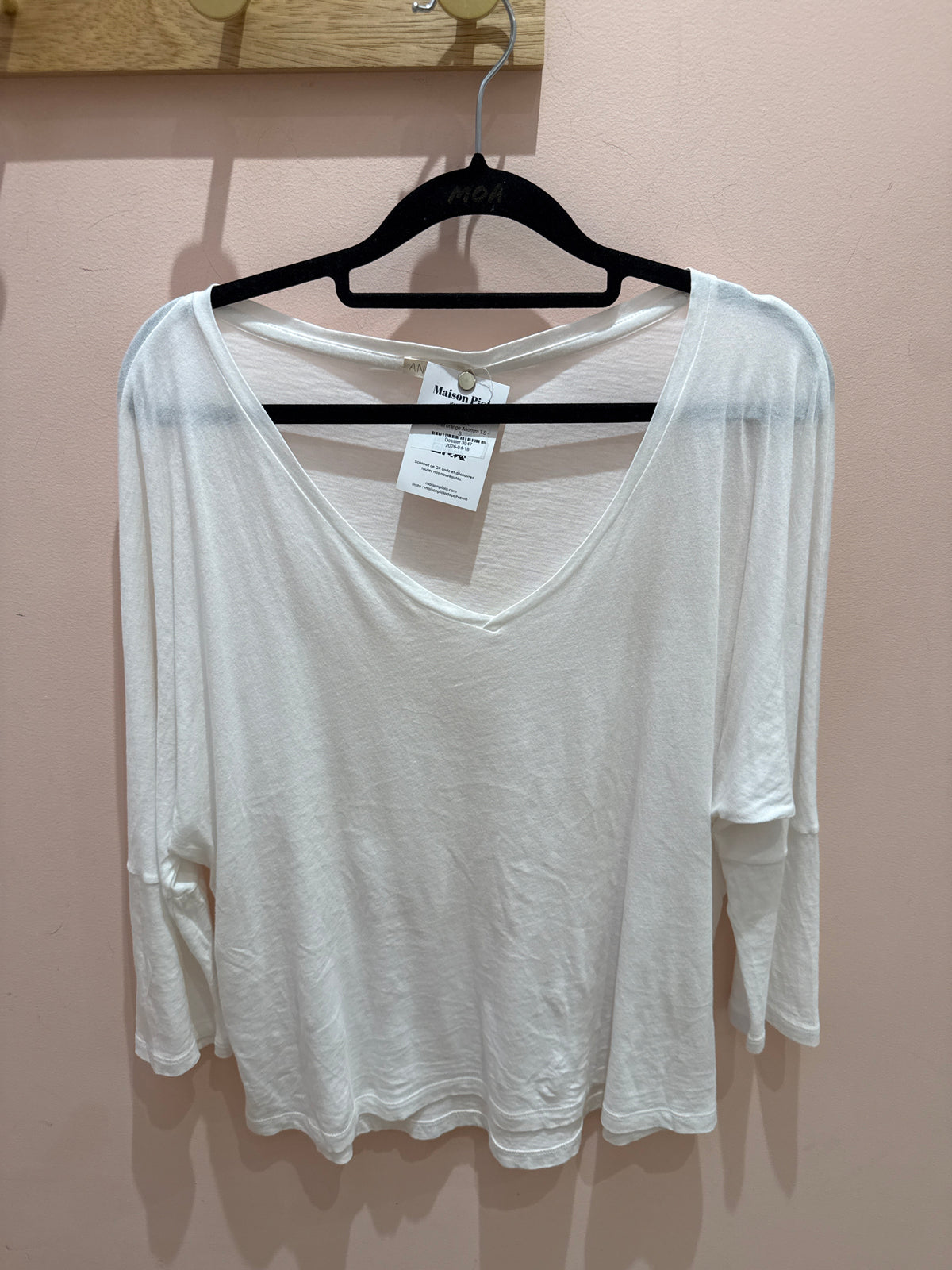 T-shirt orange Anonym T.S