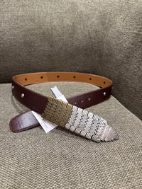 Ceinture en cuir Noemi liberti T.85