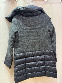 Patrizia Pepe Doudoune noire grise T.36 20/06