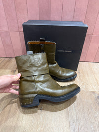 Bottines kaki Alberto Fermani T.38