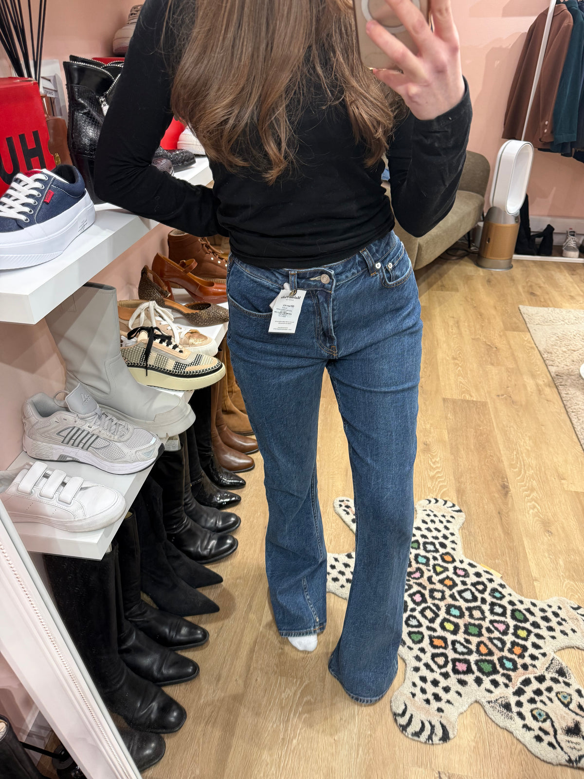 jean bleu maison scotch large T.38