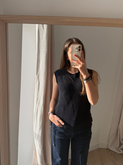Pull La Petite Étoile bleu marine TM