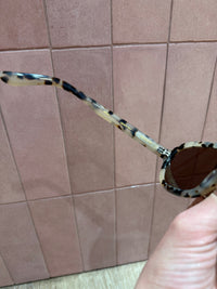 Beige et noir Lunettes T.TU