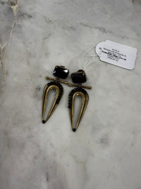 Boucles noir et bronze Julie Sion - TU