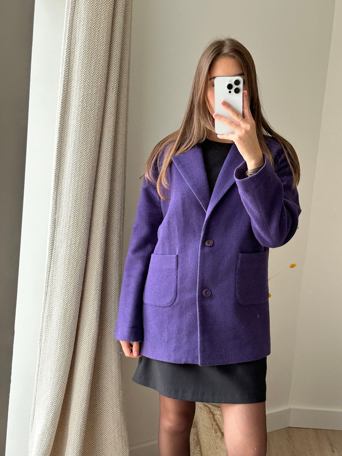 Manteau violet Bella jones T.S/M