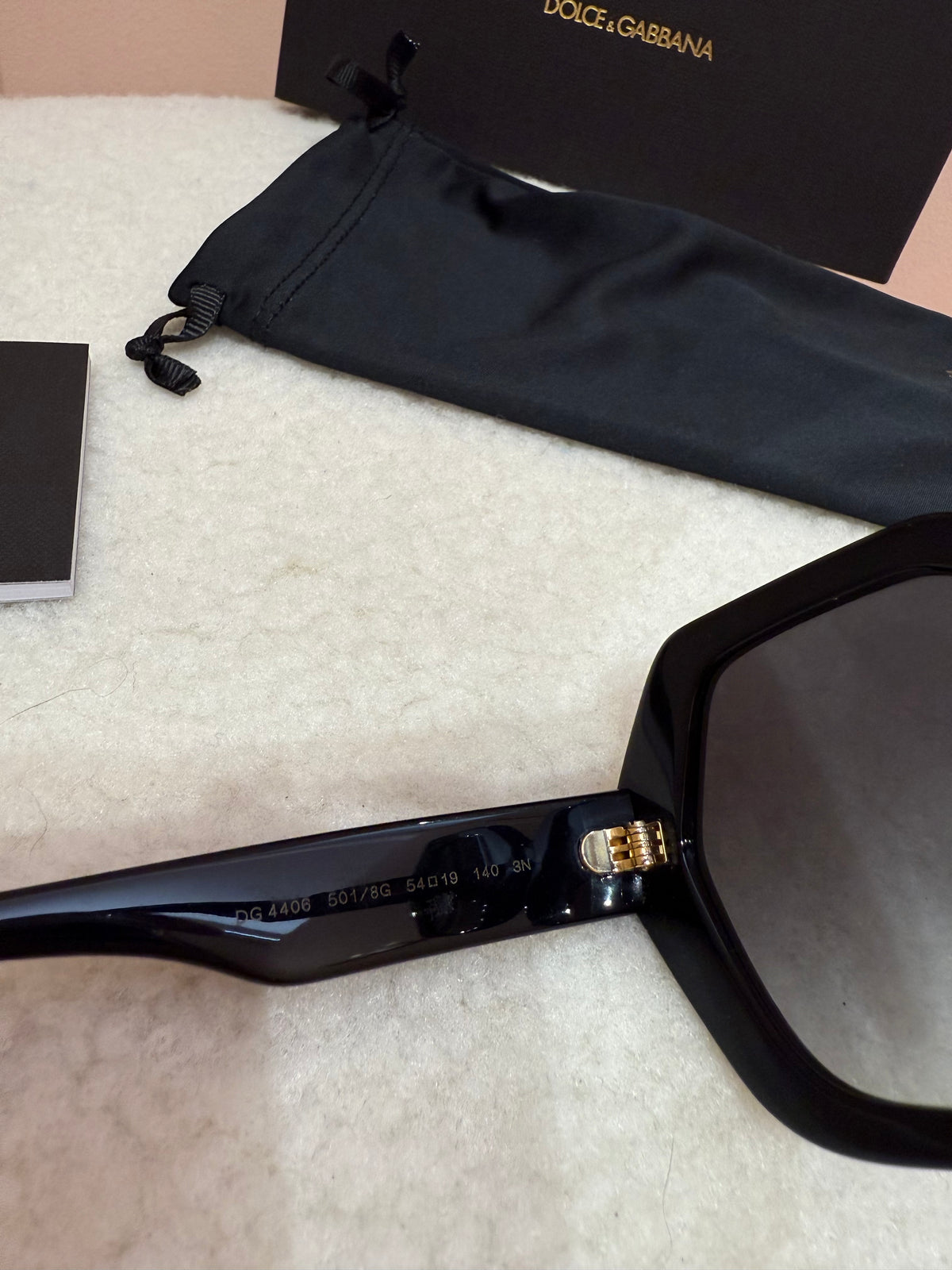 Lunettes dolce Gabbana noires