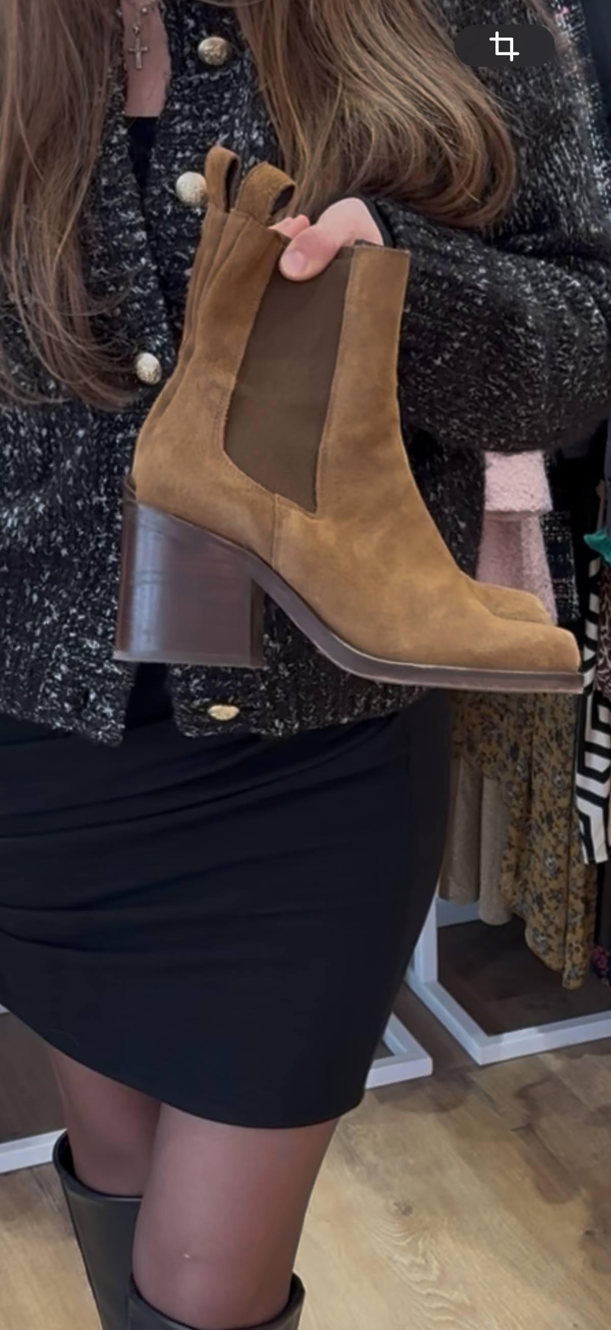 Bottines camel style Jonak T.37