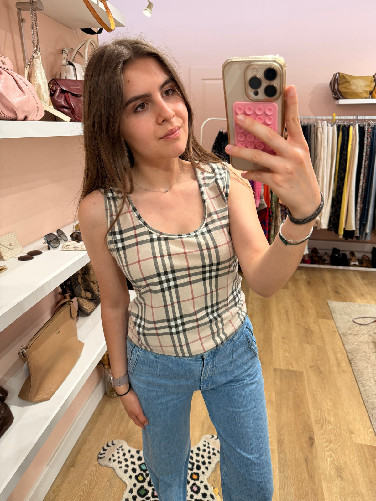 Débardeur Burberry beige T.40 01/07