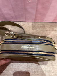 Sac Marc Jacob en cuir kaki 24/07