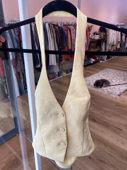 Top Kookai jaune T.XS
