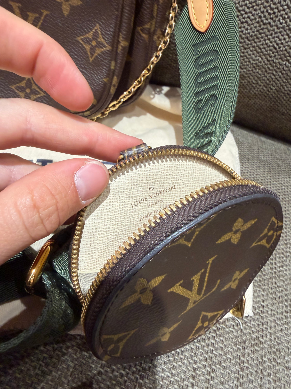 Sac Louis Vuitton multi pochette monogramme 04/09
