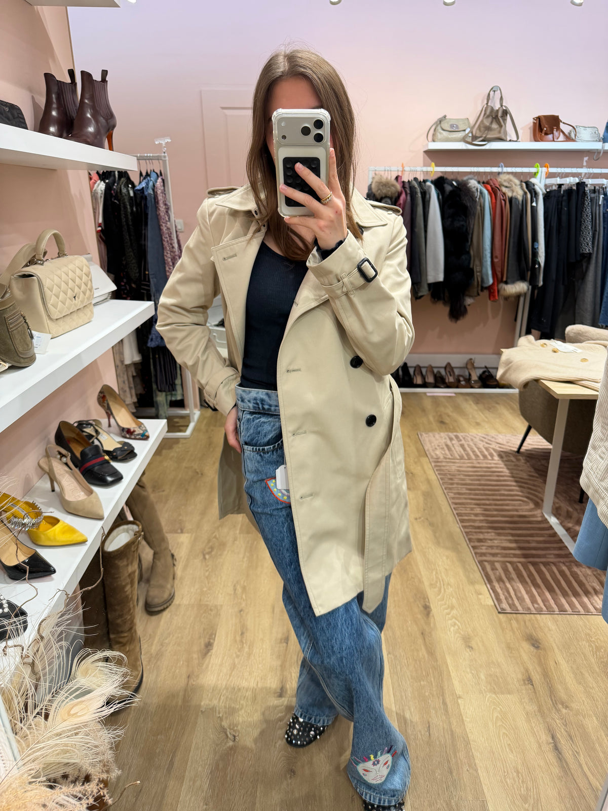 Trench beige Burberry - T.36 19/09
