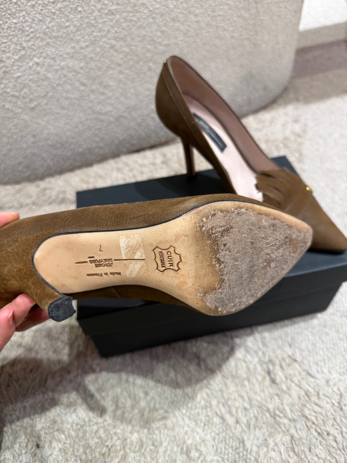 Escarpins Jérôme dreyfuss marron T.40