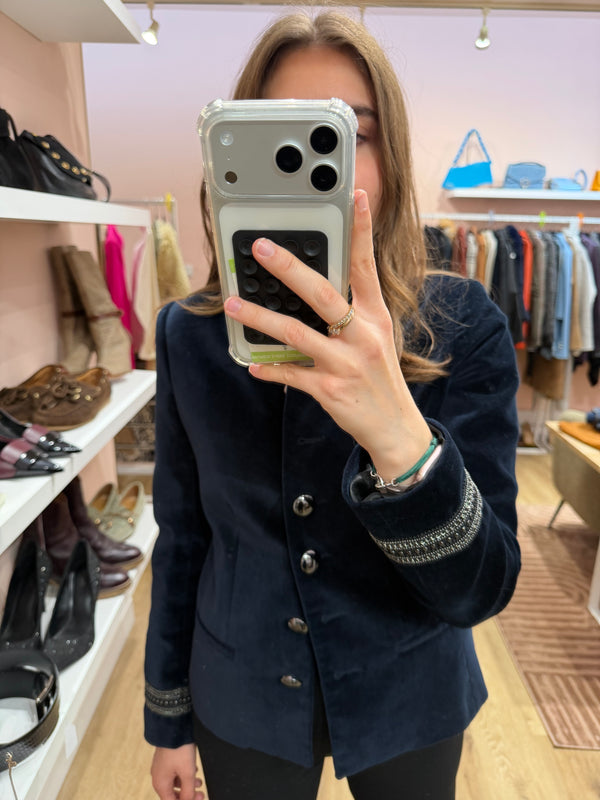 Blazer bleu marine Maison 123 T.36 11/09