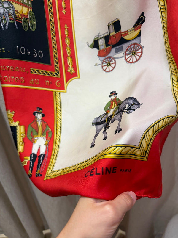 Foulard en soie Céline 17/10
