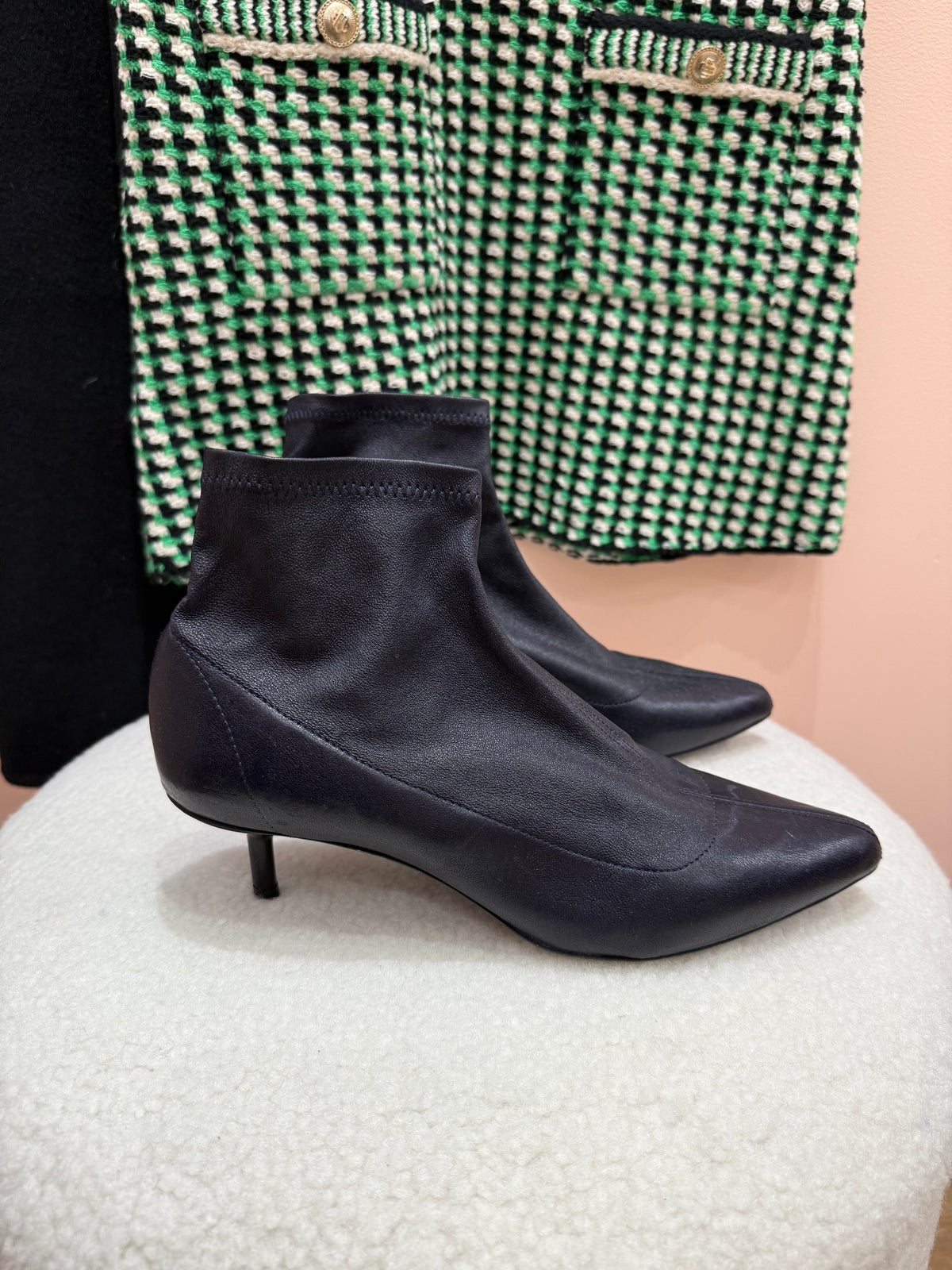 Bottines bleues marine Claudie Pierlot T.39