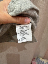pull gris not shy en cachemire T.L 28/08