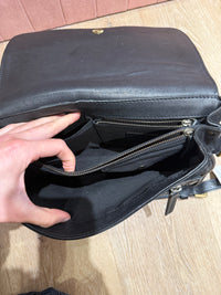 Sac noir cuir Sessun