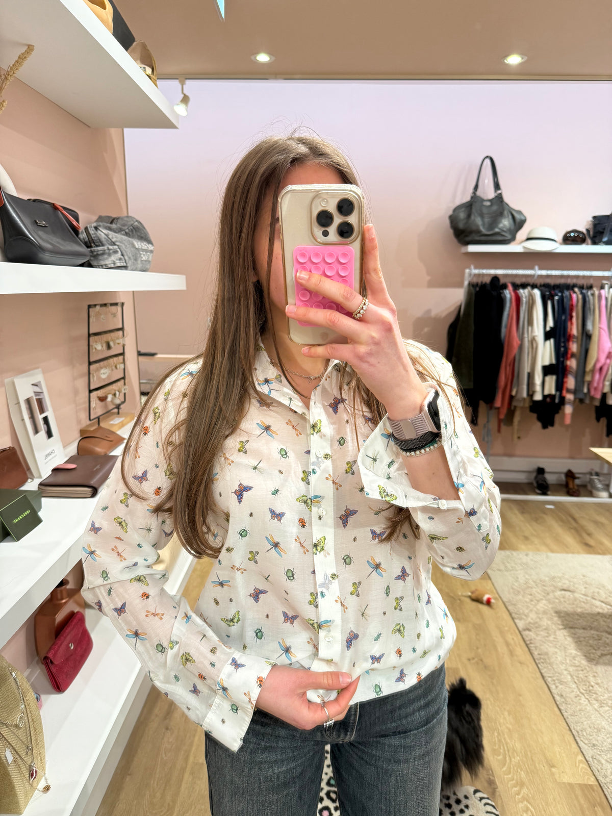 Papillon Blanche (papillon) T.M - Chemise the kooples