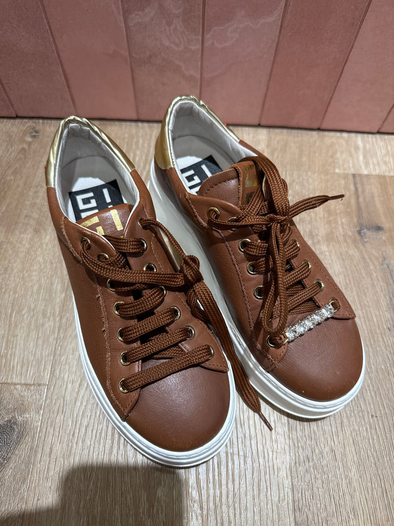 Baskets marron GIO+ T.36