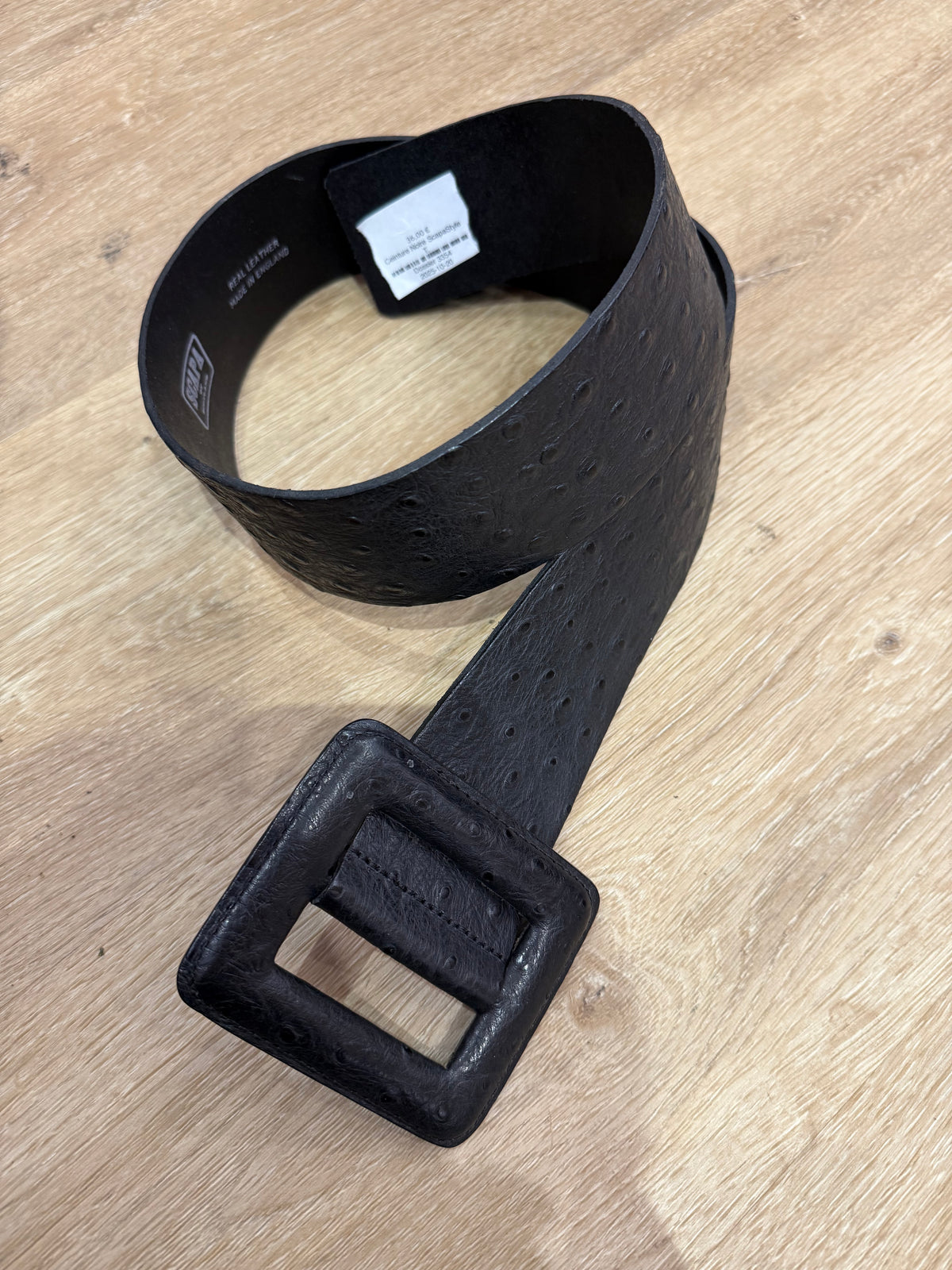 Ceinture Noire ScapaStyle T.