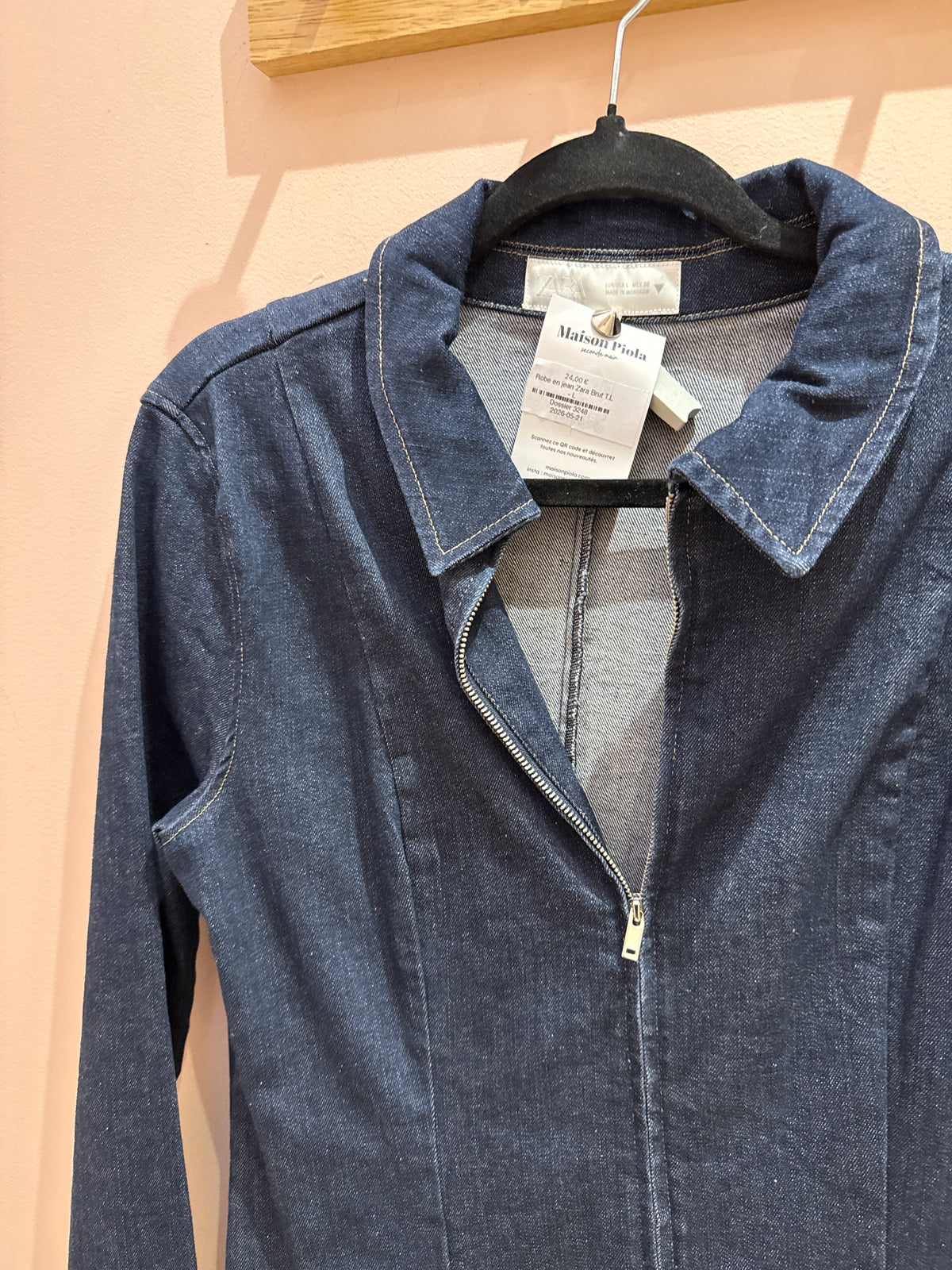 Robe en jean Zara Brut T.L