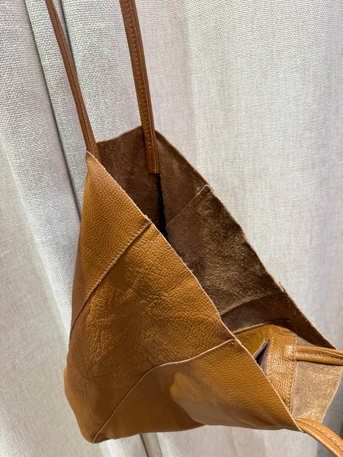 Sac cabas Cuir longue anses