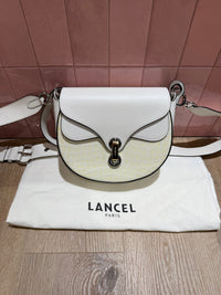 Sac blanc en cuir lancel