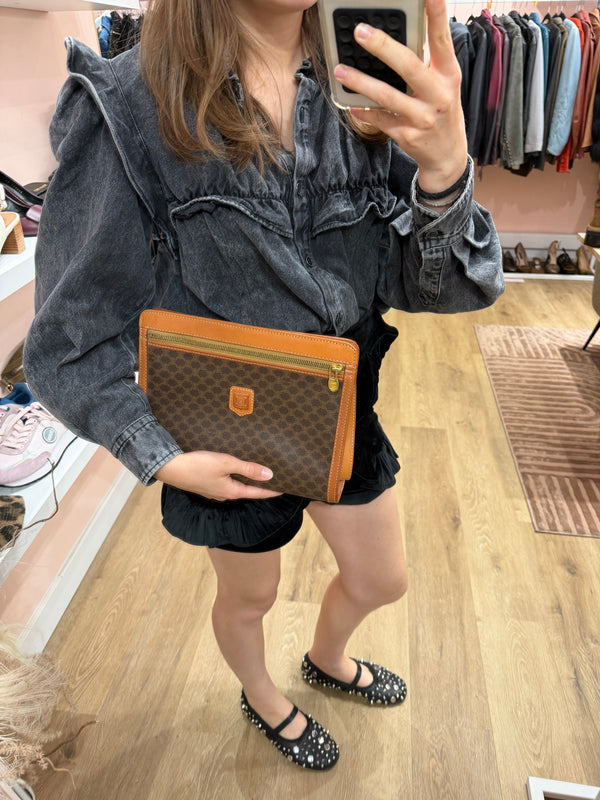 Sac/ pochette marron Céline 18/09