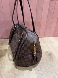 Louis Vuitton sac Rivington MM damier brun 09/10