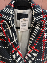 Manteau blanc et noir IKKS