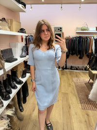 Dolce & Gabbana - Robe bleu ciel - T.38/40 01/10
