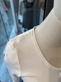 Top blanc ML ikks T.XS 03/09
