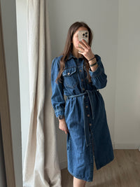 Bellerose Robelongue en jean bleu TS