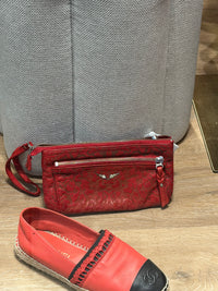 Pochette Zadig et voltaire cuir 24/10