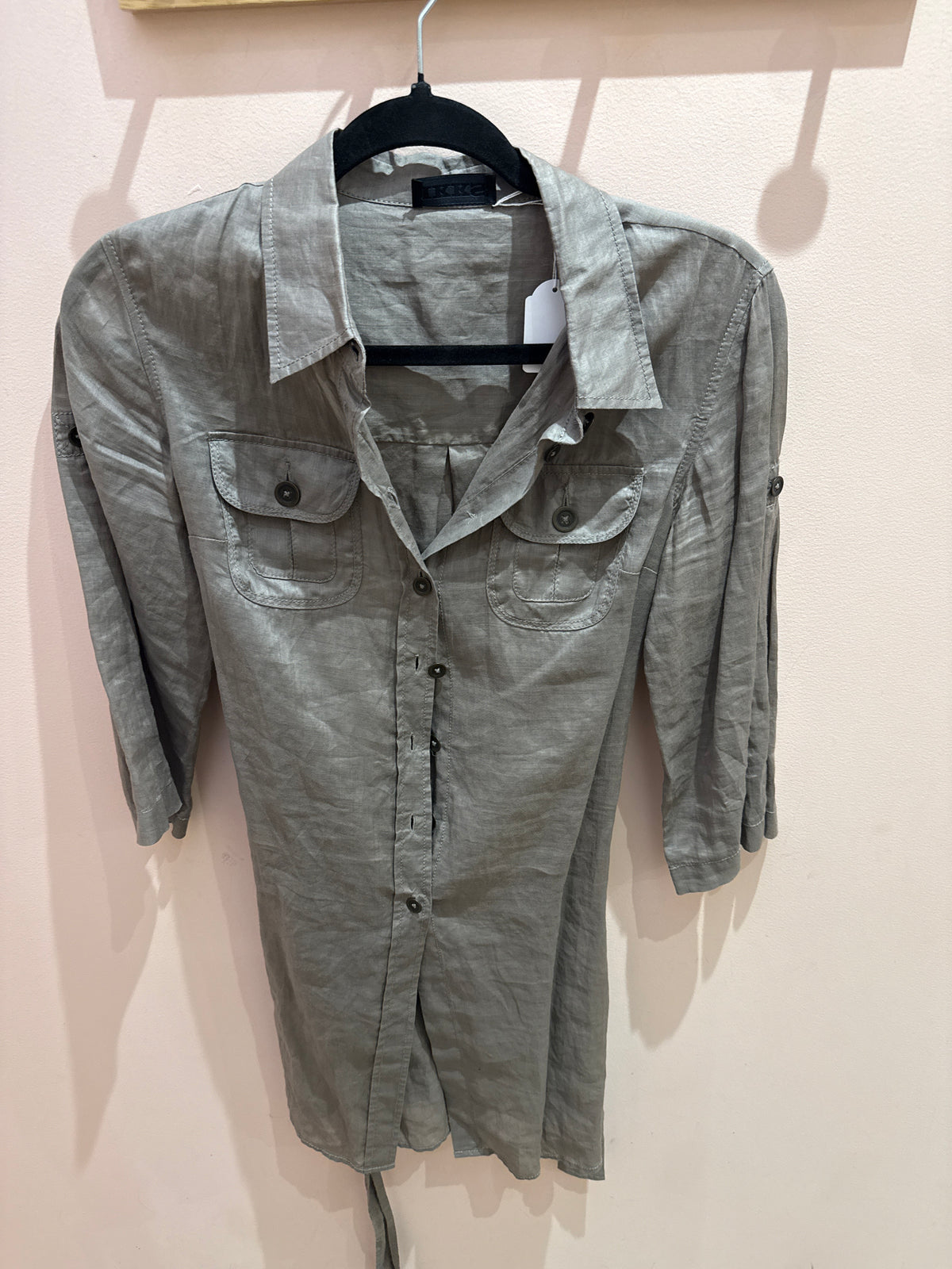 IKKS - Chemise longue Gris - T.36